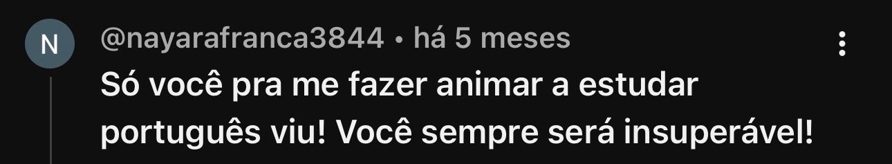 Depoimento de aluno 2